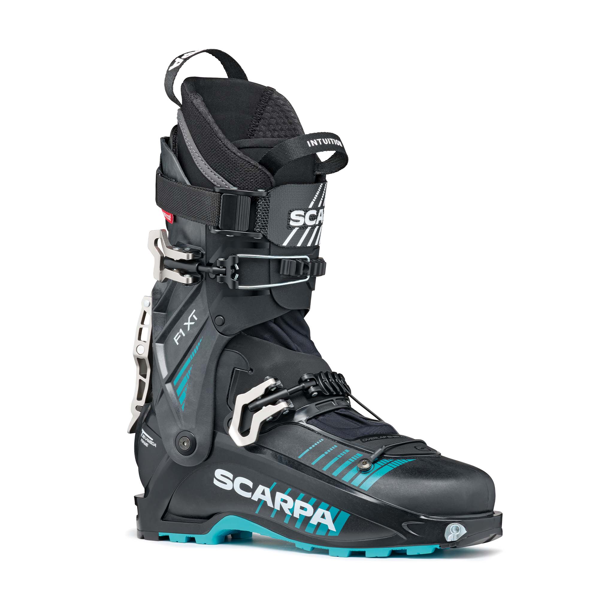 スキー SCARPA T-1 SCARPA T1 スキーブーツ ブラック/シルバー SCARPA