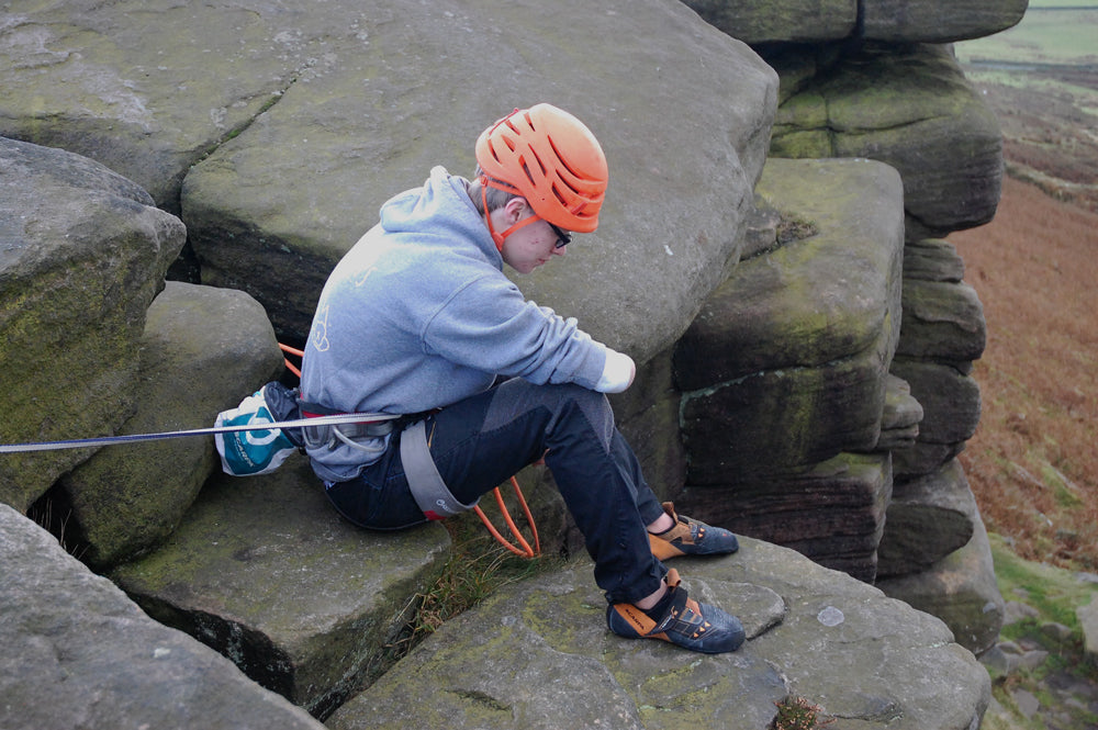 trad climbing scarpa
