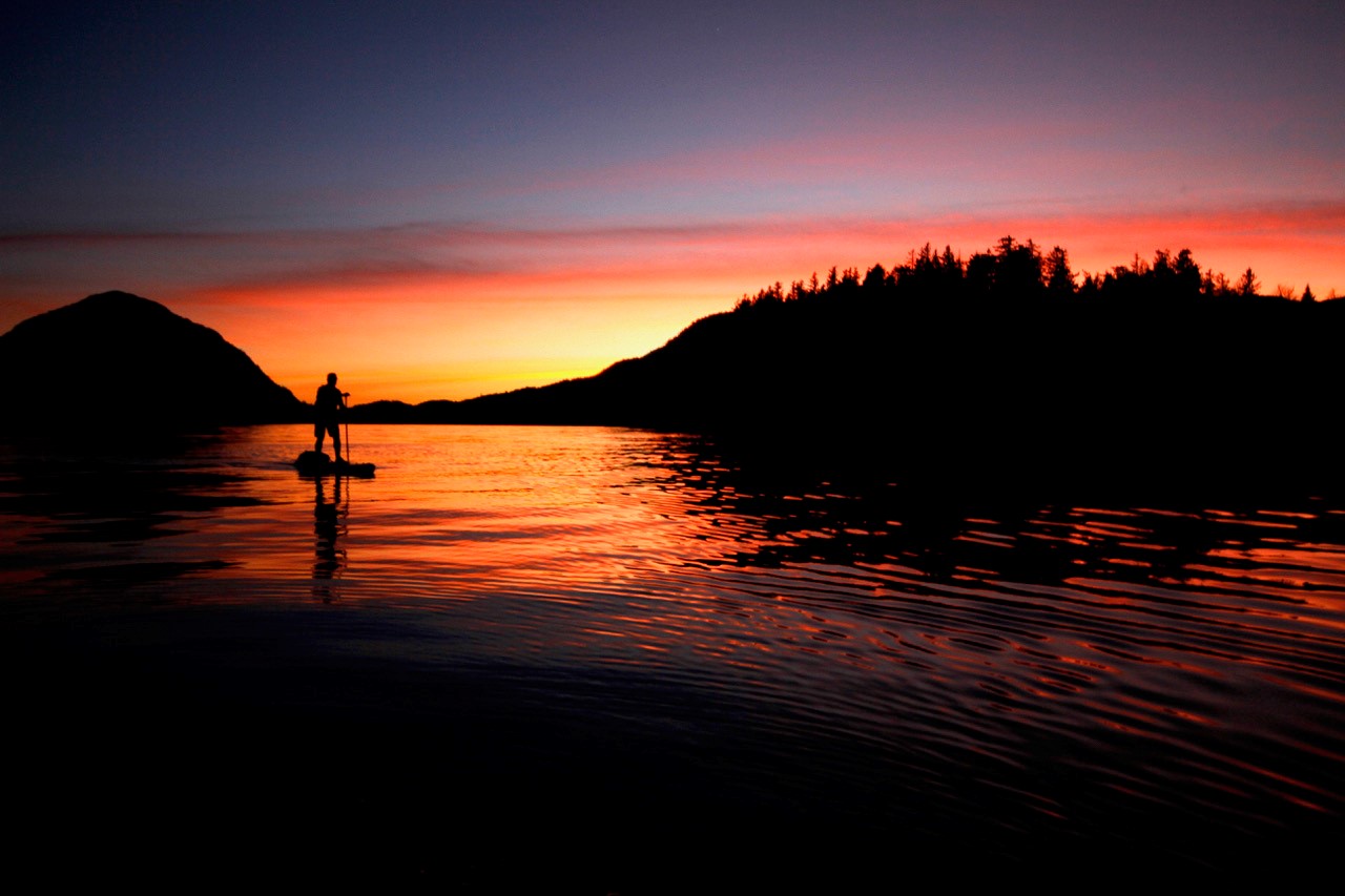 Climbing by Paddleboard