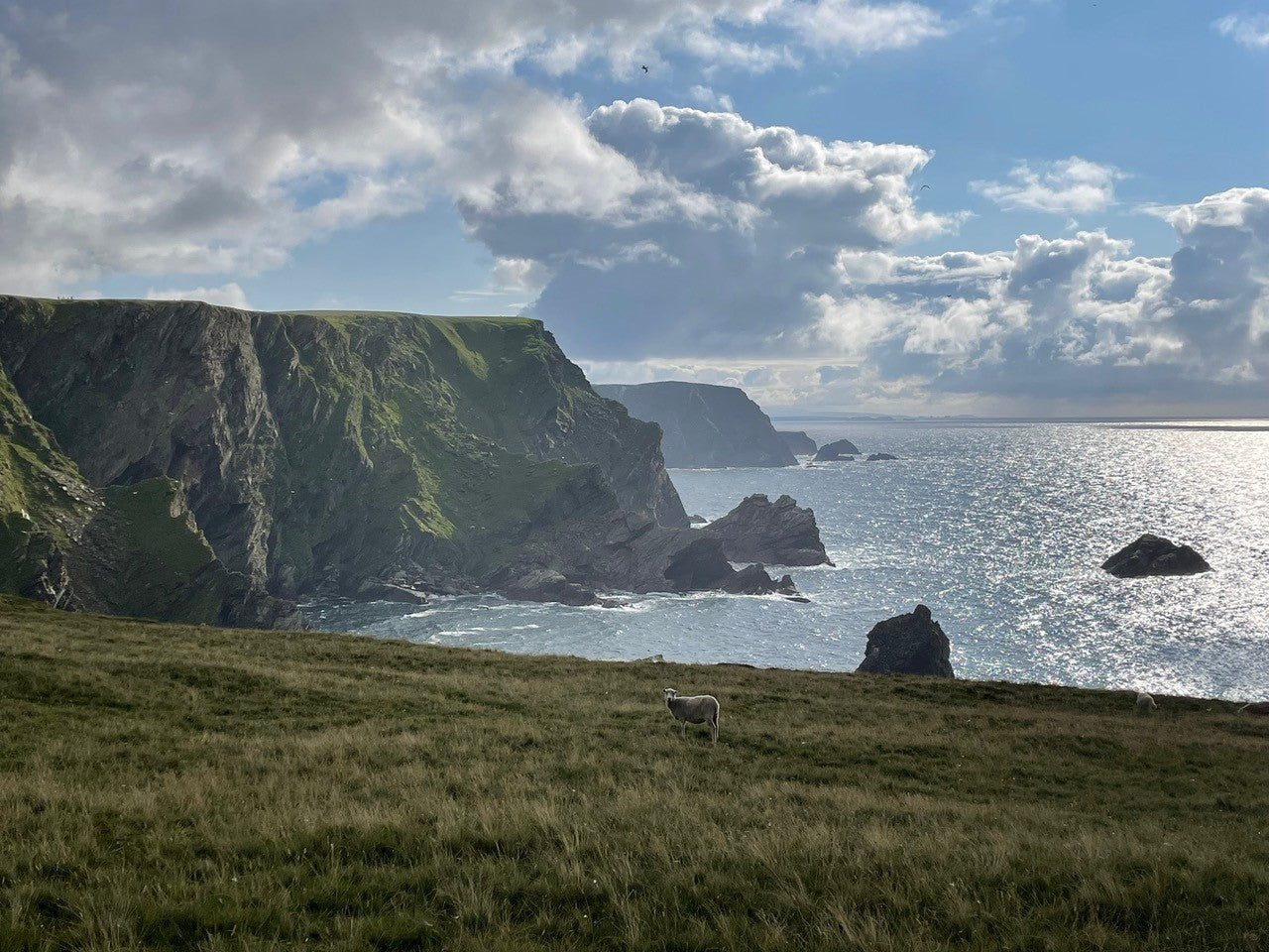 Climbing in Shetland