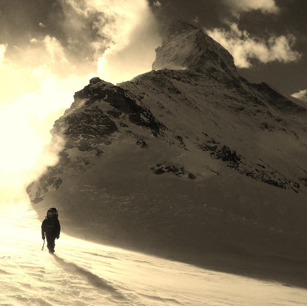 The Matterhorn in Winter