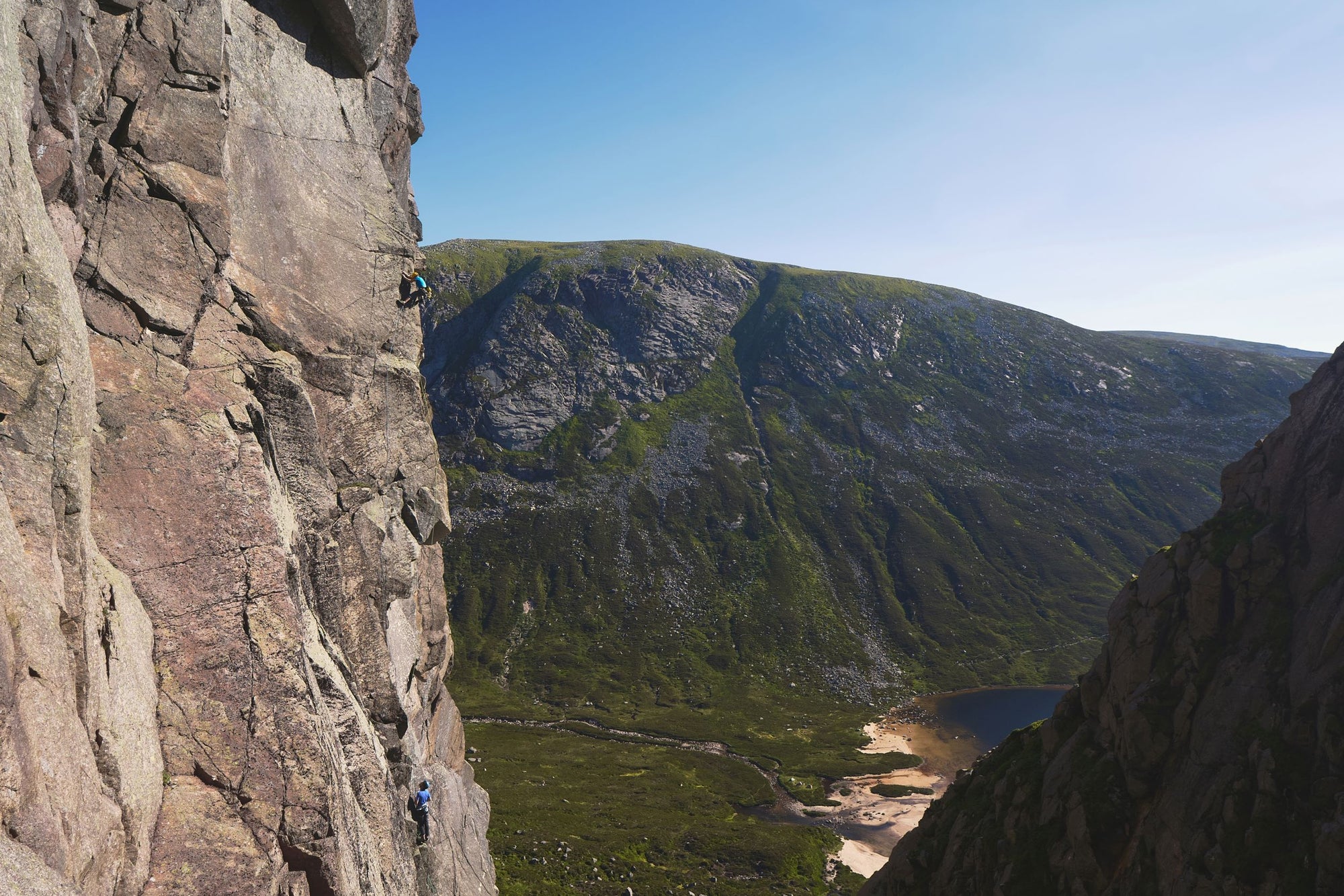 Climbing in Scotland